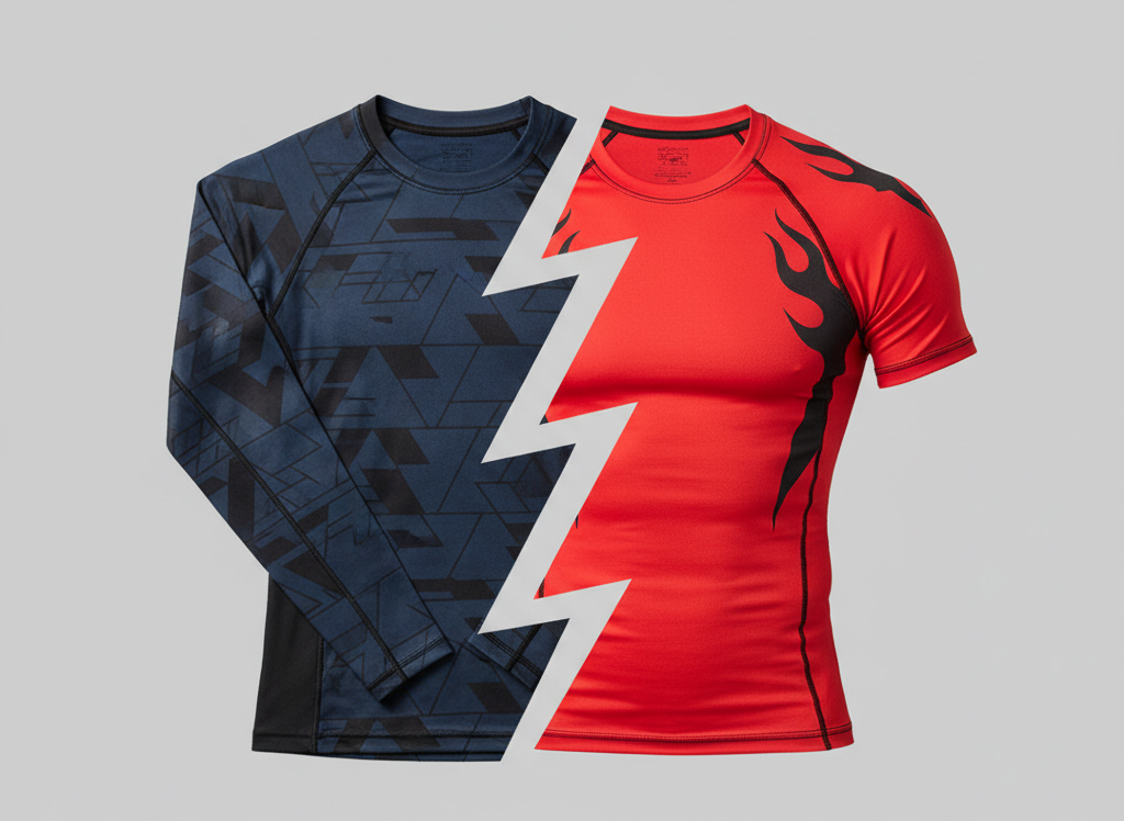 Рашгард чи компресійна футболка - що краще для ММА?