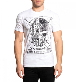 Футболка Xtreme Couture Iron Rebel SS Tee White