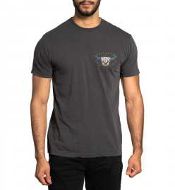 Футболка Affliction Stampede A24544 Black Resin Wash