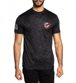 Футболка Affliction CK Tribunal A24272 Black Mass