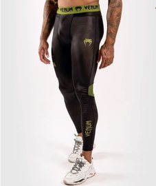 Компресійні штани Venum Boxing Lab Black Green