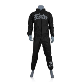 Костюм-сауна Fairtex VS3 Vinyl Sweat Suit Black Grey