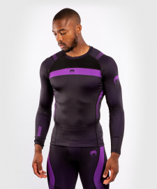 Рашгард Venum Nogi 3.0 Long Sleeves Rashguard Black Purple