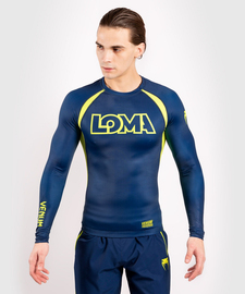 Рашгард Venum Origins Rashguard Long Sleeves Loma Edition Blue Yellow