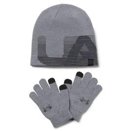 Дитячий зимовий комплект Under Armour Beanie & Glove Combo Steel