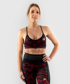 Спортивний топ Venum Defender Sport Bra Black Red