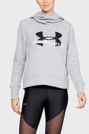 Жіноче худі Under Armour Rival Fleece Logo Gray