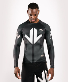 Рашгард Venum Loma Arrow Long Sleeves Rashguards Black White