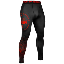 Компресійні штани Venum Signature Spats Black Red