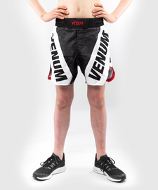 Детские шорты Venum Bandit Fightshorts Black Grey