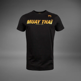 Футболка Venum Muay Thai VT T-shirt Black Gold