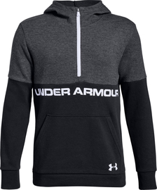 Дитяче худі Under Armour Double Knit Zip Boys Hoody Black