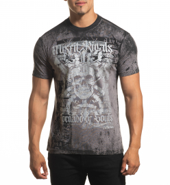 Футболка Affliction Misfit Rivals A24322 Excalibur Lava Wash
