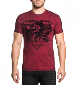 Футболка Affliction AC Mohawk T-Shirt Red