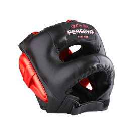 Boxing helmet Peresvit Momentum Headguard Black Metalic Orange