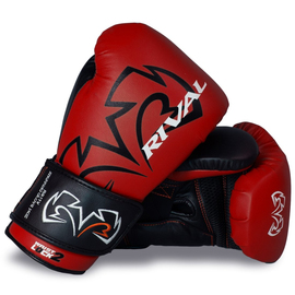 Boxing gloves Rival RS11V Evolution Sparring Gloves Velcro Red