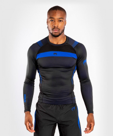 Рашгард Venum Nogi 3.0 Long Sleeves Rashguard Black Blue