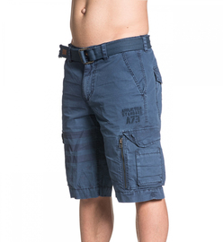 Шорти Affliction Norris Cargo Short Marine Blue