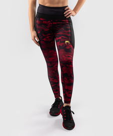 Жіночі легінси Venum Defender Leggings Black Red