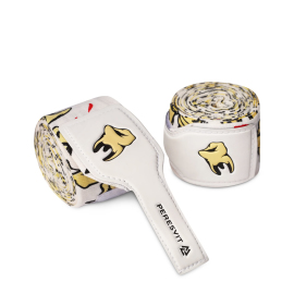 Боксерські бинти Peresvit Teeth Printed Handwraps Grey